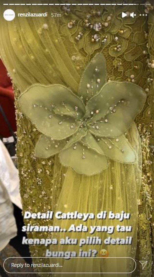 8 Detailed Photos of Lesti's Appearance in the Langkahan Procession, Beautiful and Elegant in a Green Kebaya