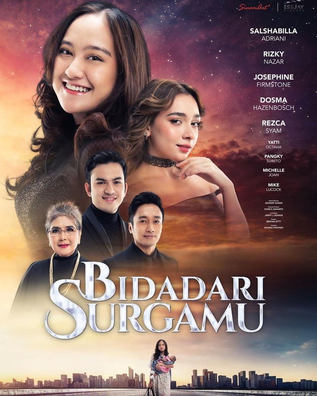 BIDADARI SURGAMU resmi tayang pada Senin (13/3) lalu pukul 18.00 WIB. Sinetron ini menjadi salah satu rangkaian dari program Ramadan Penuh Cinta SCTV.