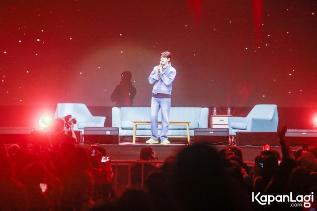 8 Photos of Kim Mingue's First Fan Meeting in Jakarta, Making Fans Emotional Saying 'Good Night, Sleep Well, Dear' - Crying When Receiving Surprise from Fans