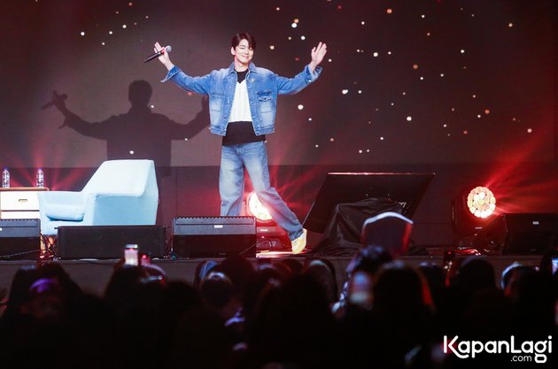 8 Photos of Kim Mingue's First Fan Meeting in Jakarta, Making Fans Emotional Saying 'Good Night, Sleep Well, Dear' - Crying When Receiving Surprise from Fans