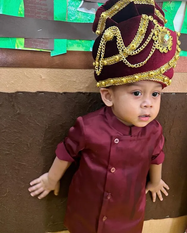 Fatih Anak Lesti Kejora Ikut Bollywood Party