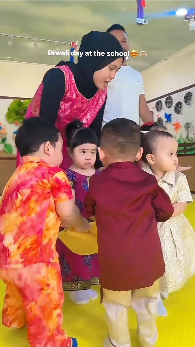 Fatih Anak Lesti Kejora Ikut Bollywood Party