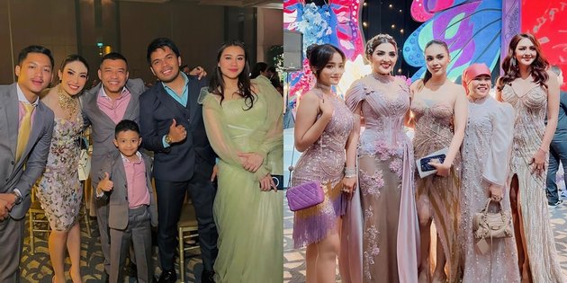 8 Photos of Fuji and Aaliyah Massaid Attending Ashanty's Birthday, Beautiful with Their Own Charms - Their Dresses are Contrasting