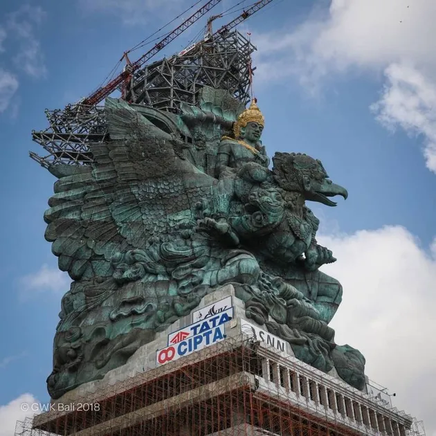 gwk, garuda wisnu kencana, gwk sudah jadi