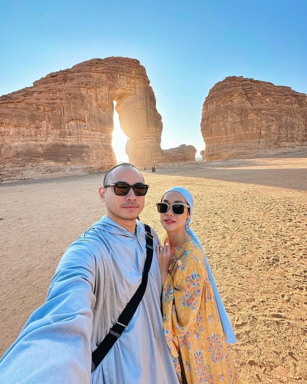 8 Photos of Bunga Citra Lestari's Style During Vacation in Al Ula, Staying at a Luxury Resort - Hijab Model Becomes the Highlight