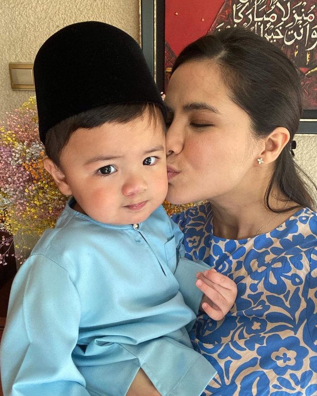 8 Adorable Photos of Jebat Jayden, Noor Nabila's Stepson who is now Engku Emran's Adopted Child