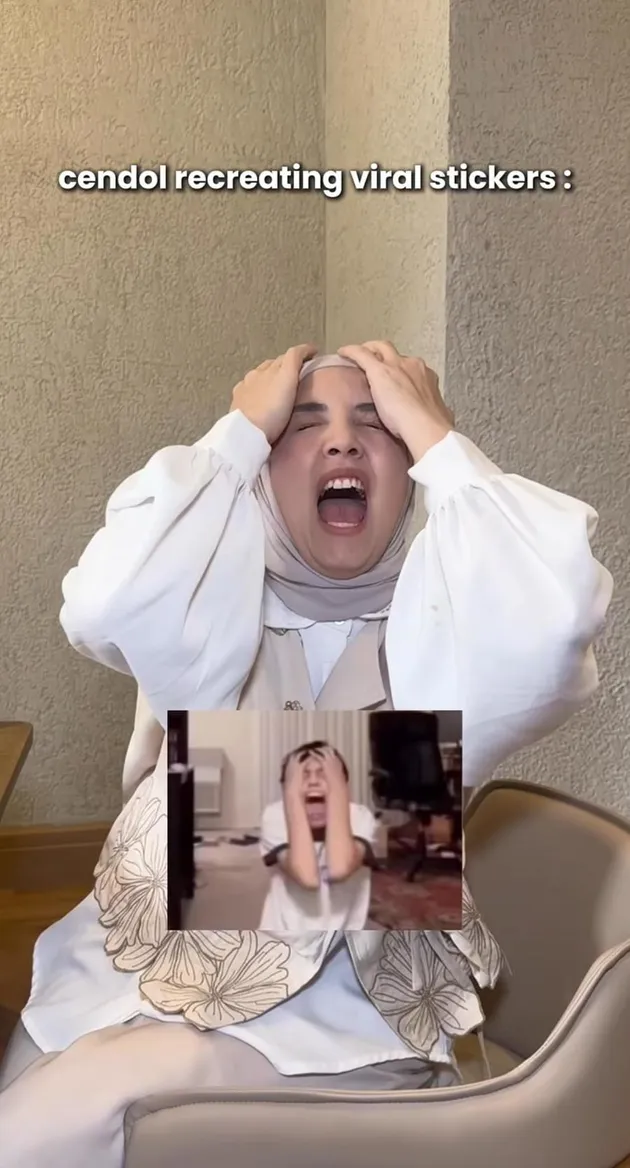 Tia Ariestya Recreate Meme Viral
