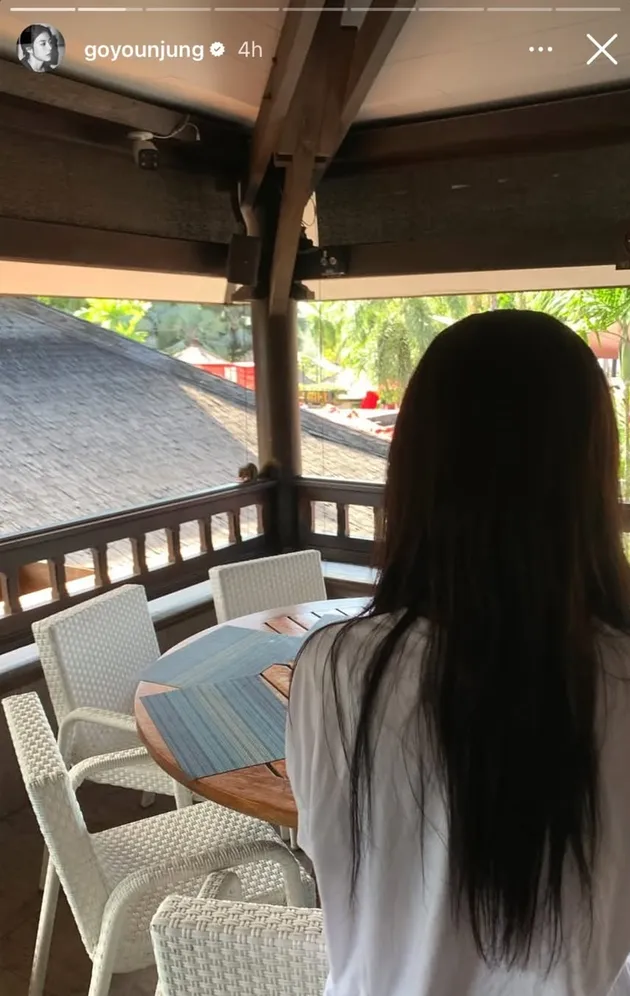 Potret Go Yoon Jung di Bali