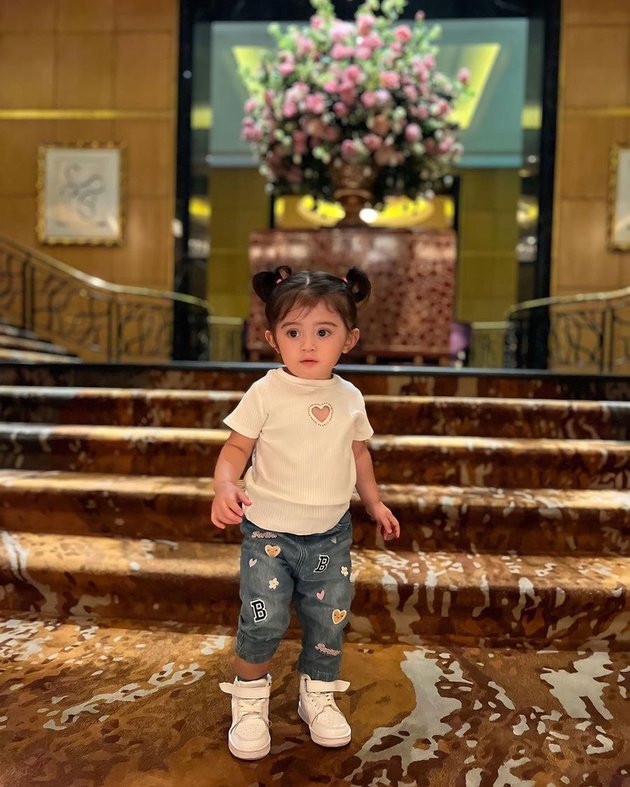 8 Photos of Guzelim Aracelli Putri Margin - Ali Syakieb Who is Becoming More Beautiful and Stylish, Already Suitable as a Child Model