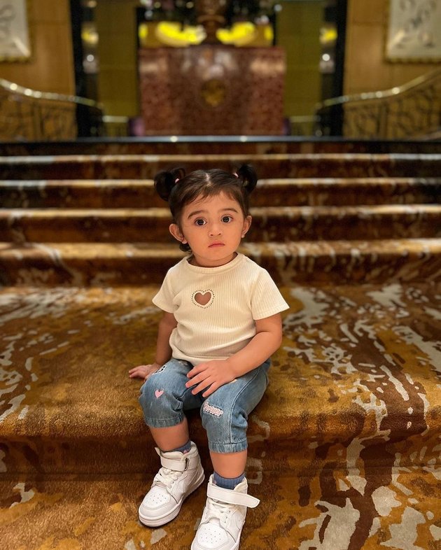 8 Photos of Guzelim Aracelli Putri Margin - Ali Syakieb Who is Becoming More Beautiful and Stylish, Already Suitable as a Child Model
