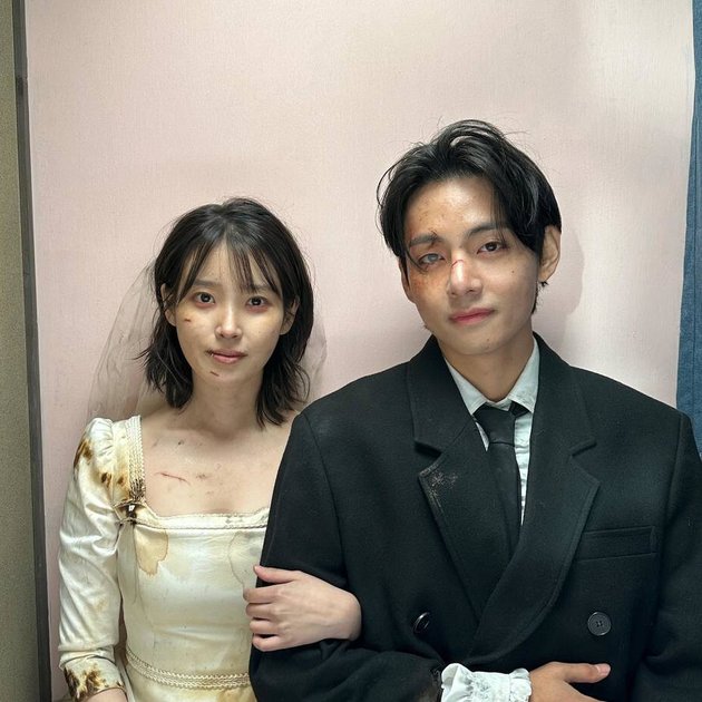 8 Portraits of IU and V BTS in the Wedding Photobooth MV 'Love Wins All', Fans Requesting a Drama Version