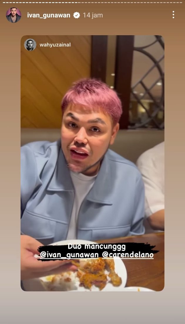 8 Portraits of Ivan Gunawan with Purple Hair and Diamond Rings, Now Boldly Being Himself and Doesn't Care About What People Say