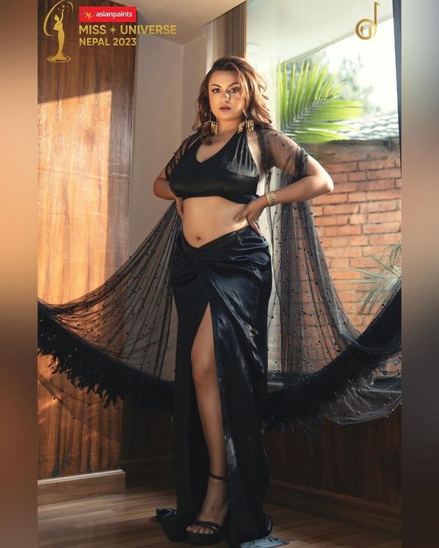 8 Portraits of Jane Dipika Garett, the First Plus Size Finalist in Miss Universe and Successfully Advances to the Top 20 - A Nurse and Entrepreneur