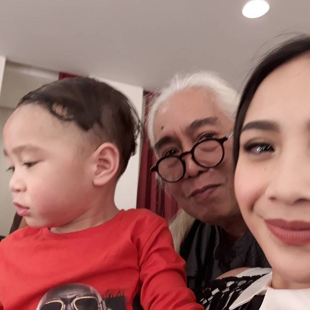 8 Portraits of Togetherness of Gideon Tengker and Rafathar, Currently Not Allowed to Meet by Nagita Slavina