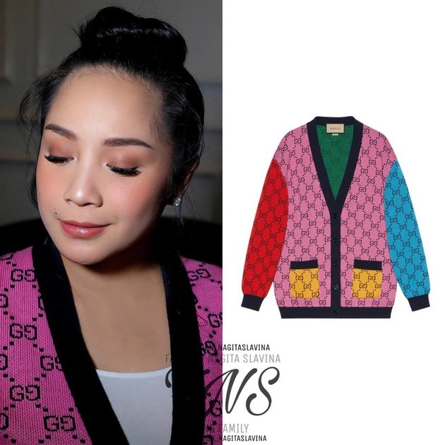 8 Portraits of Nagita Slavina's Cardigan Collection with Sky-High Prices, Most Expensive at Rp56.5 Million per Piece - Beautiful Motifs and Colors