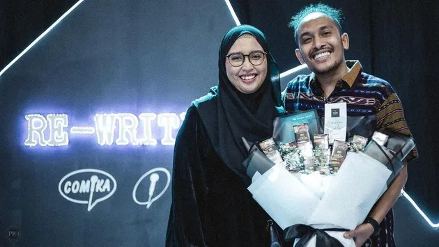 Komika Indonesia bareng istri