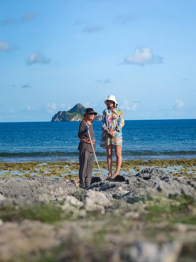Potret Luna Maya dan ibu