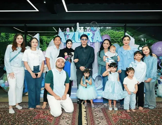 Potret Kris Dayanti dan Ashanty di ultah Azura