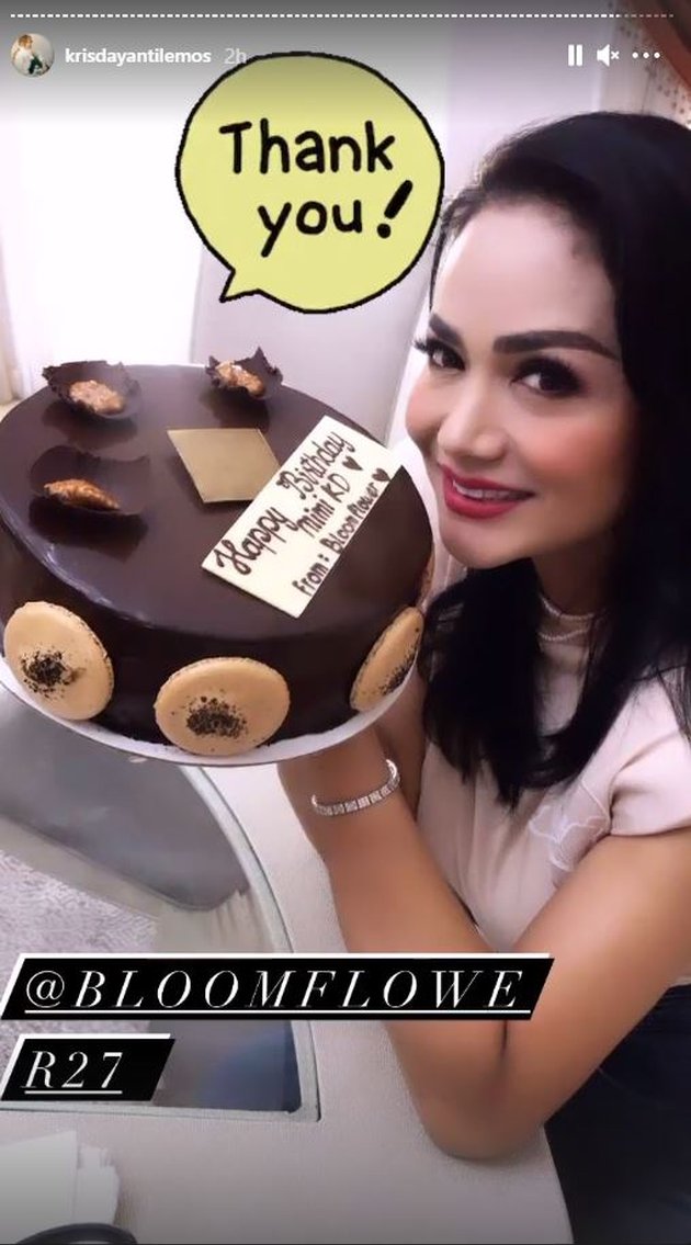 8 Potret Krisdayanti Celebrating 46th Birthday Without Raul Lemos, Receives Special Gifts from Amora and Aurel Hermansyah