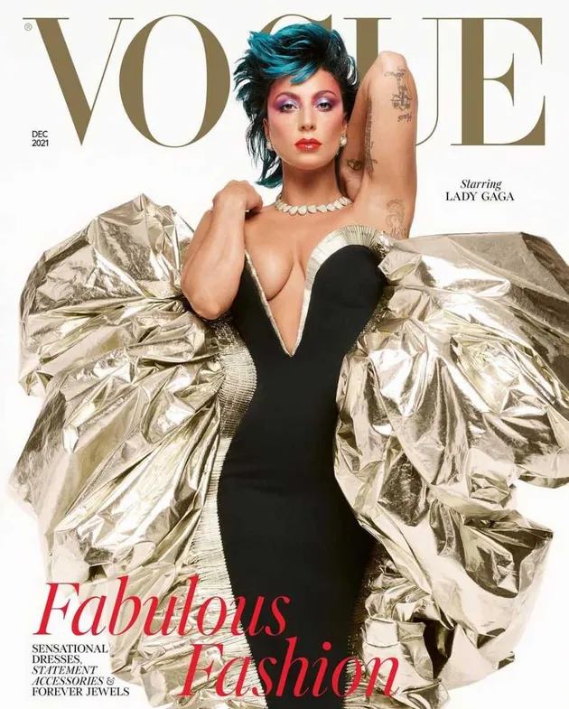 Potret Lady Gaga di Vogue