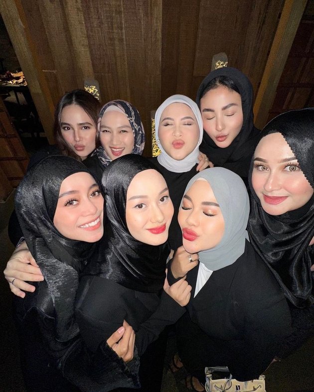 8 Photos of Lesti Kejora's Dinner & Gathering with Friends, Netizens Delighted with Her Joyful Face