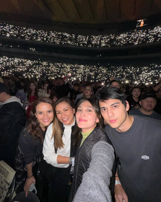 8 Photos of Luna Maya Vacationing with Maxime Bouttier in Japan While Watching Taylor Swift Concert