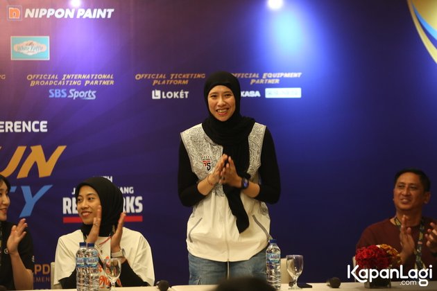 8 Photos of Megawati Hangestri Revealing Moments of Joining Red Sparks, Expressing a Desire to Give Up