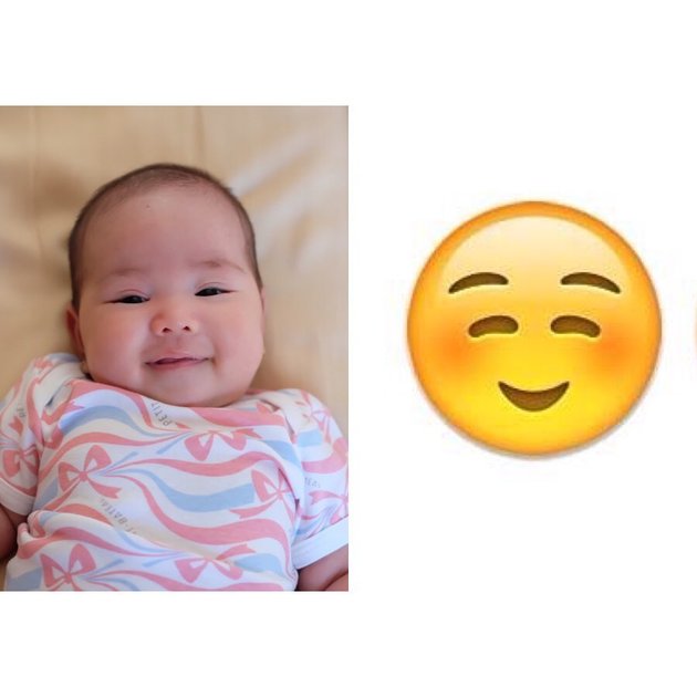 8 Adorable Portraits of Baby Ariella, Yuanita Christiani's Child, Already Expressive Despite Being Only 3 Months Old