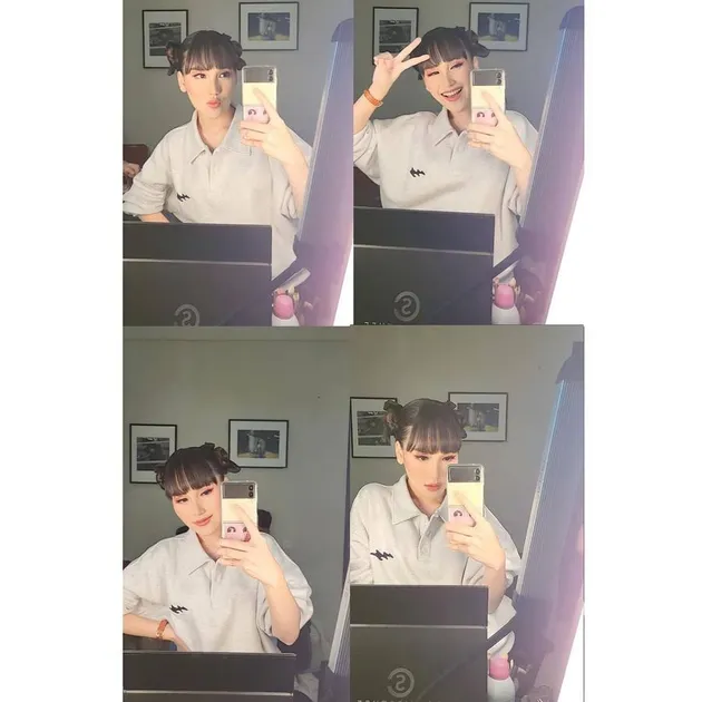 Mirror Selfie Ayu Ting Ting