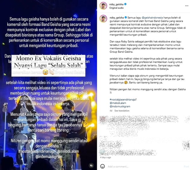 8 Portraits of Momo Geisha Remaining Calm Facing Attacks from Robby Geisha, Defended by Netizens