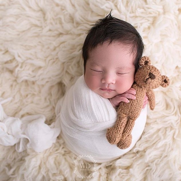 8 Portraits of Newborn Photoshoot Baby Gala, Vanessa Angel's Child, Handsome and Adorable!