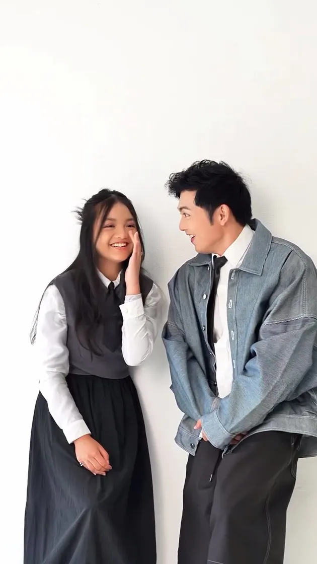 Potret Nicky Tirta dan Sang Putri 