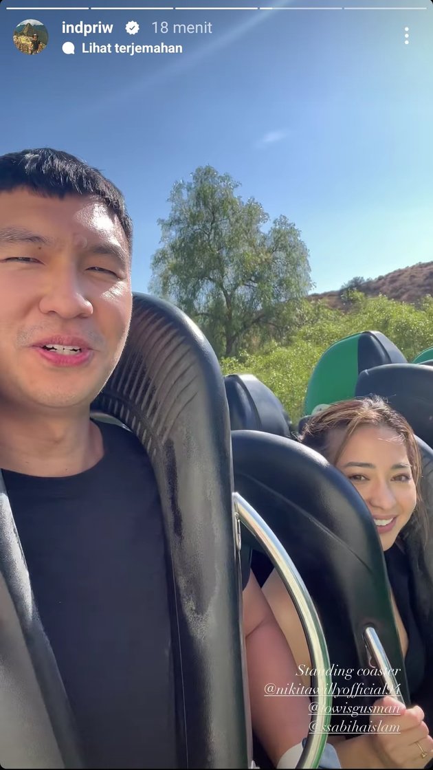 8 Photos of Nikita Willy Having Fun at an Amusement Park, Trying Extreme Roller Coaster with Her Husband - The Beauty of a Mother of One Feels Like a Teenager