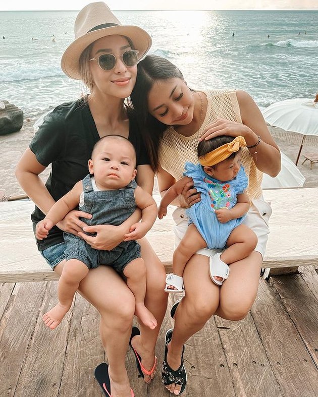 8 Photos of Nikita Willy's Vacation in Bali, Still Managed to Go to the Gym Amidst Busy Schedule of Taking Care of Baby Izz - Showing Off Her Slim Waist on the Beach