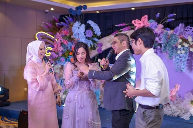 8 Pictures of Pasha Ungu and Okie Agustina on Shakiena Azalea's Birthday, Still Harmonious Despite Being Divorced - No Awkwardness