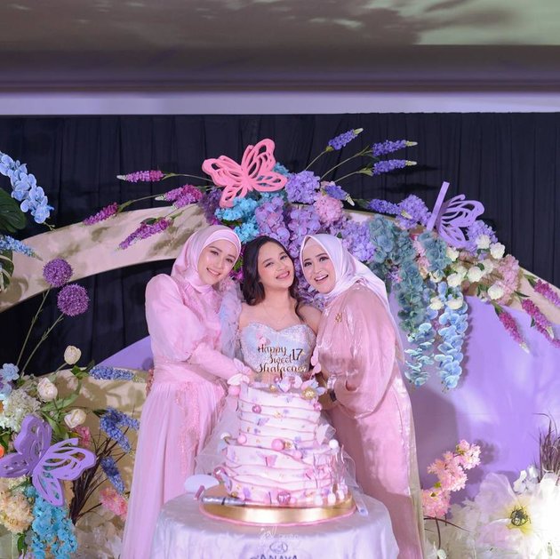 8 Pictures of Pasha Ungu and Okie Agustina on Shakiena Azalea's Birthday, Still Harmonious Despite Being Divorced - No Awkwardness