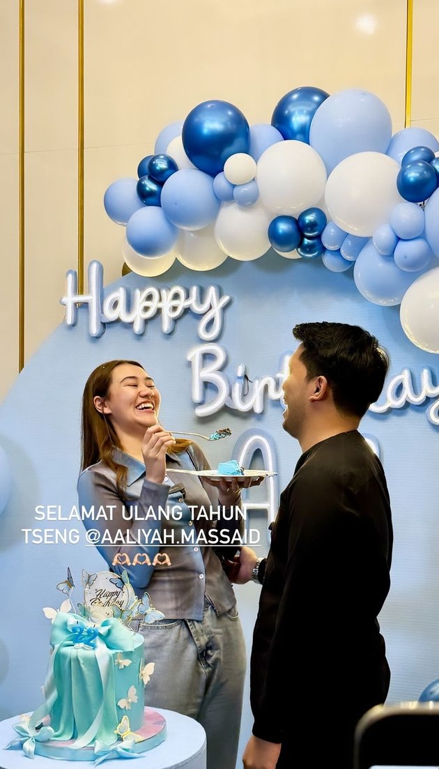 8 Portraits of Aaliyah Massaid's 22nd Birthday Celebration, Receives Sweet Surprise from Thariq Halilintar
