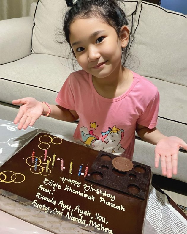 8 Portraits of Bilqis' 9th Birthday Celebration, Ayu Ting Ting's Daughter is Getting More Beautiful