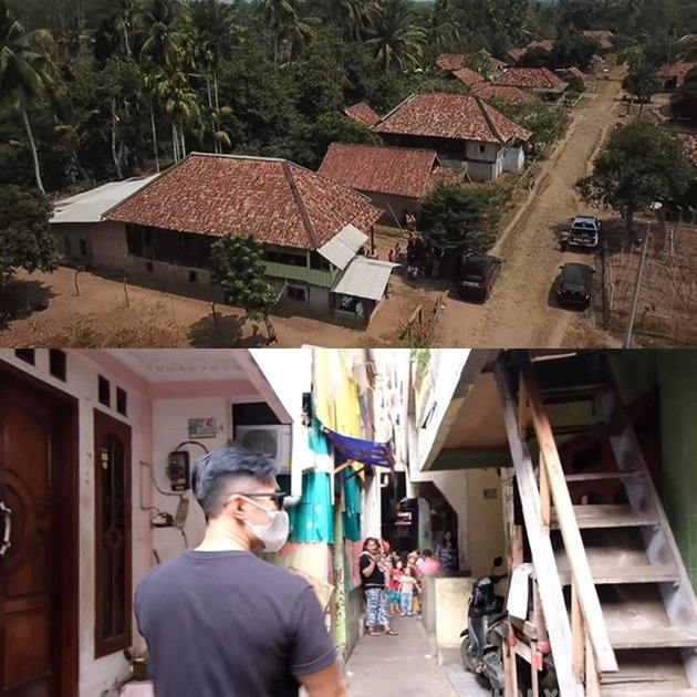 8 Portraits of the Comparison of Sensen and Lala's Old House Before Having Luxury Property, Located in a Narrow Alley - Still Using a Stove