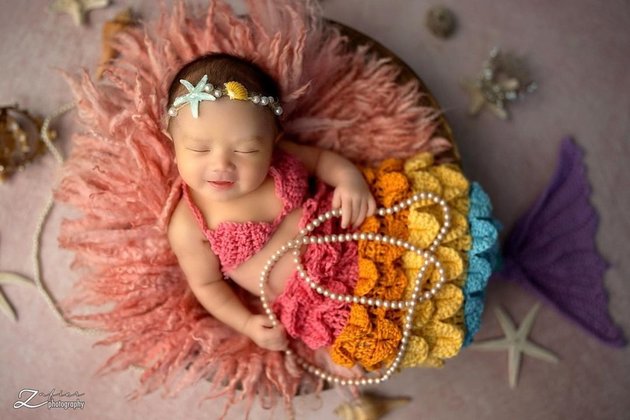 8 Premier Photos of Denny Cagur's Third Child, Immediately Undergo Newborn Photoshoot - Beautiful and Adorable Face Becomes the Spotlight
