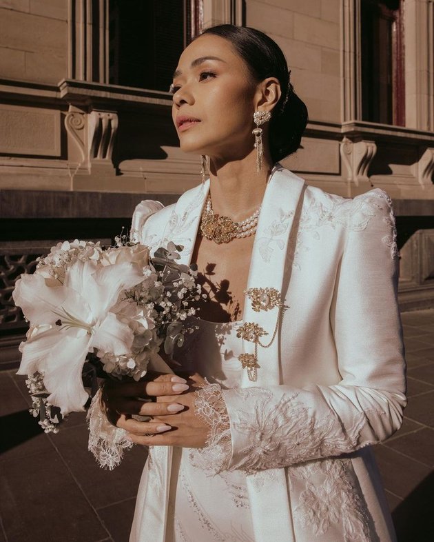 8 Photos of Adinia Wirasti's Wedding in Melbourne-Australia that Just Emerged, Rumored to Have Been Married Since May 2023 - Her Appearance is Epic and Elegant