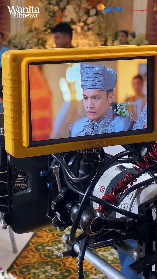 Potret Randy Pangalila syuting sinetron