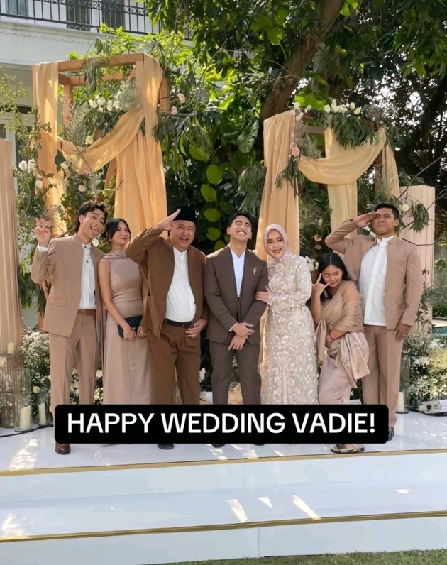 8 Portraits of Vadie Akbar's Intimate Wedding, Vidi Aldiano's Younger Brother