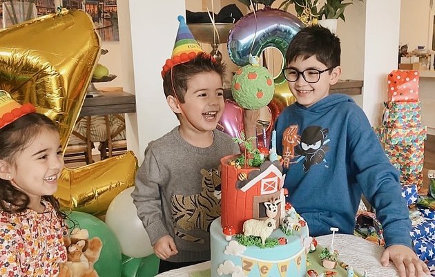 8 Photos of Zenecka's Birthday Celebration, Carissa Putri's Youngest Son who is Handsome and Foreign-Looking