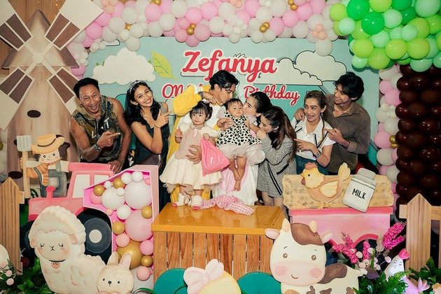 8 Portraits of Baby Zefanya Putri Felicya Angelista's Birthday Party that was Celebrated Joyfully, Thought to be Empty but Turns Out Many Friends and Family Members Came