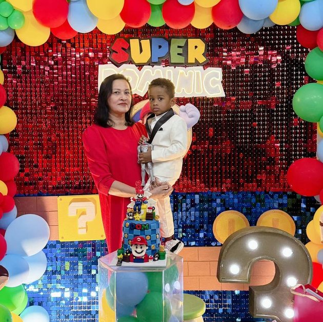 8 Portraits of Saint Dominic's Birthday Party, Son of Kimmy Jayanti, Festive with Super Mario Theme