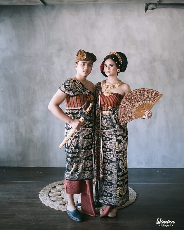 8 Portraits of Lutfi Agizal & Nadya Indry's Prewedding, Romantic and Harmonious with Balinese Customs