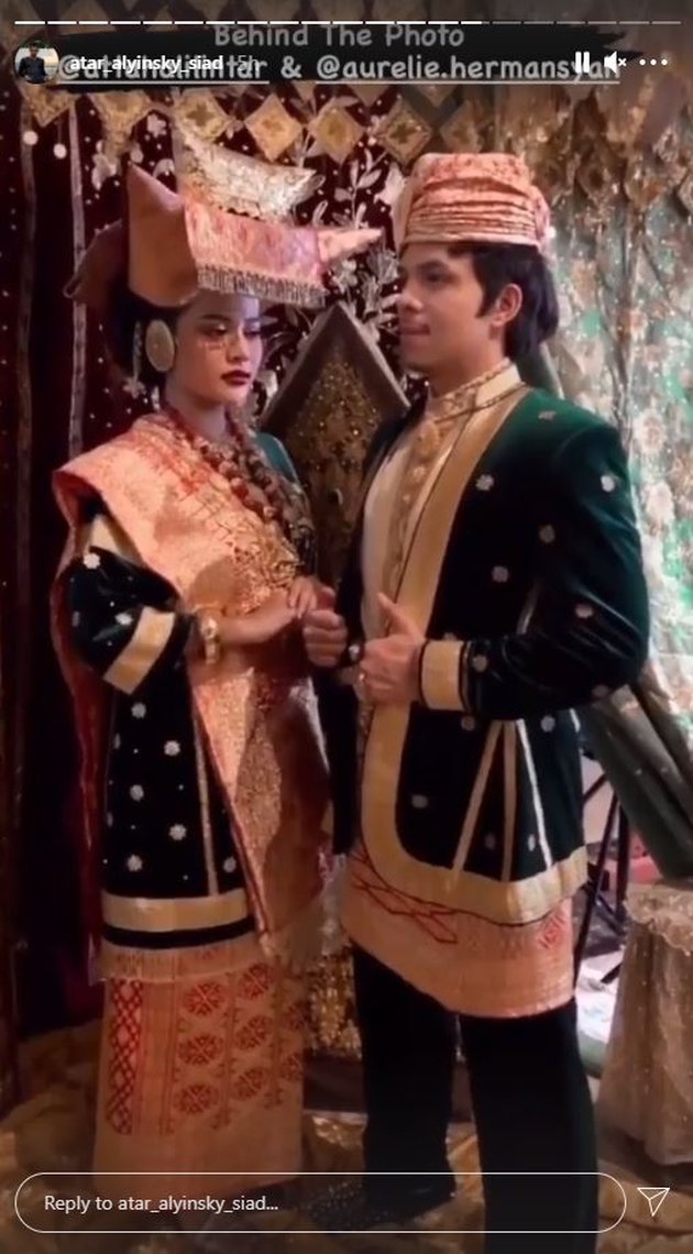 8 Latest Pre-wedding Photos of Aurel Hermansyah and Atta Halilintar, Elegant in Minangkabau Traditional Attire