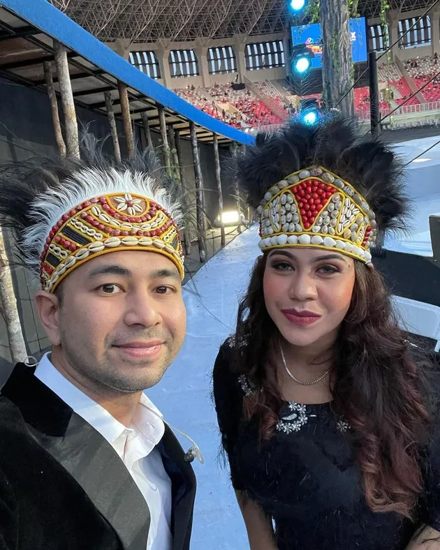 raffi ahmad pembukaan pon xx papua