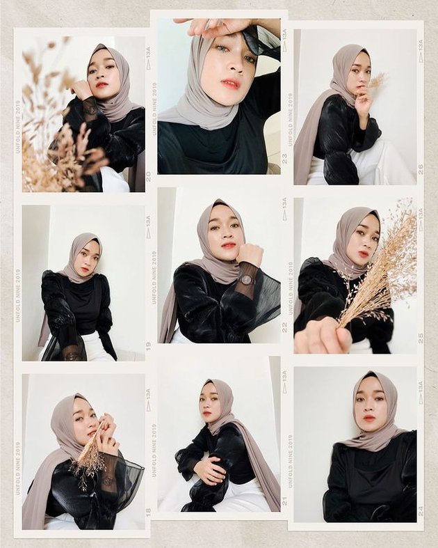 8 Portraits of Ririe Fairus, the Keyboardist's Wife who is Rumored to Have an Affair with Nissa Sabyan, Beautiful in Hijab and has 2 Children